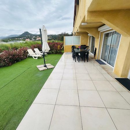 La Belle Vie F4 Bord De Plage Avec Jardin Calcatoggio  Exteriör bild